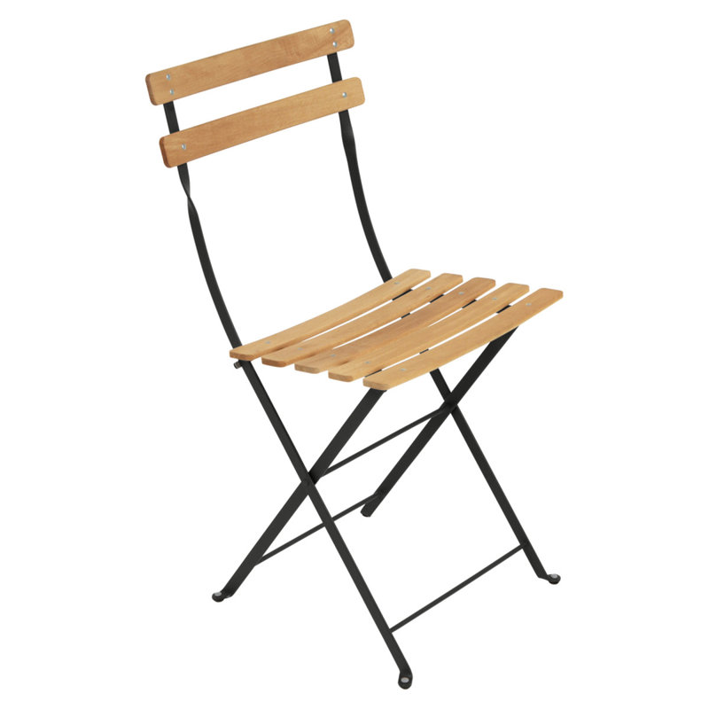 Fermob Bistro Naturel Wood Folding Chair Wayfair